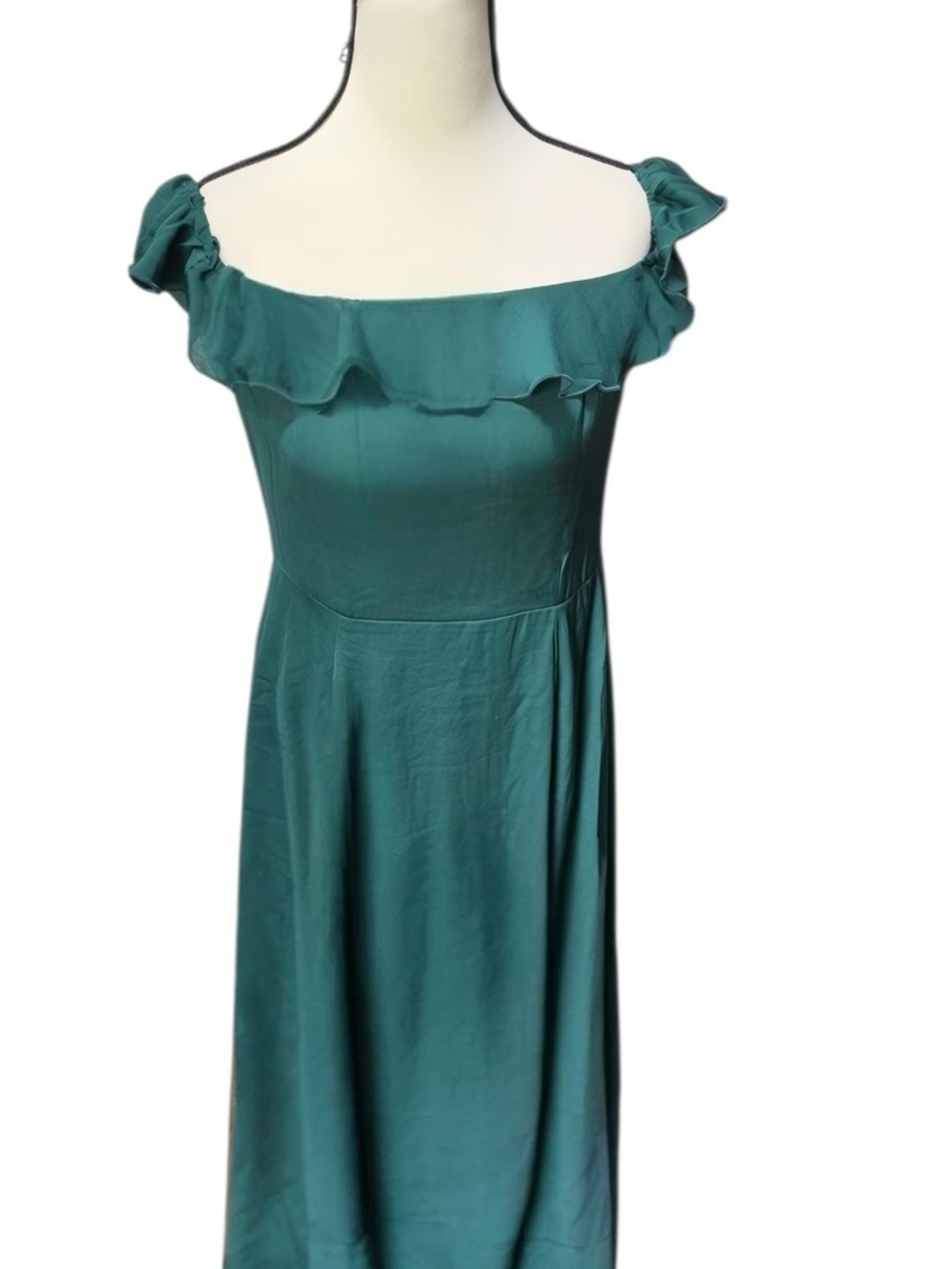NEW ModCloth Ruffled & Radiant Off-The-Shoulder Dress - Picture 5 of 10